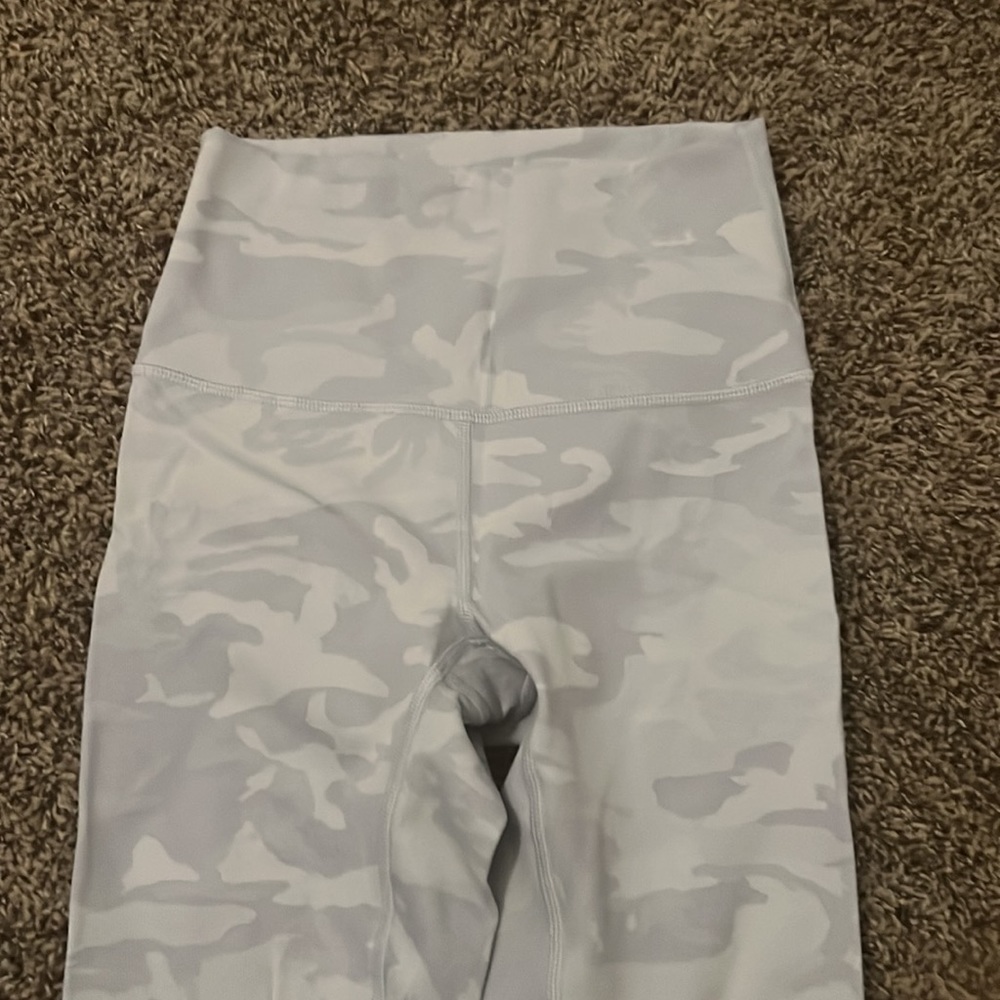 Lululemon white camo leggings